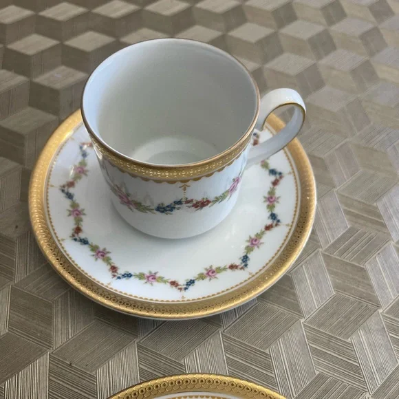 Tirshenreuth Bavaria Made in Germany Coffee set of 4 - Picture 9 of 16